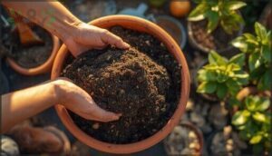 preparing ideal potting soil preparing ideal potting soil