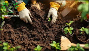 preparing soil for organic fruit trees
