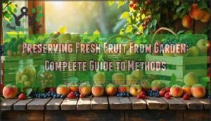 preserving fresh fruit from garden