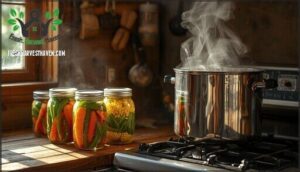 pressure canning for low-acid vegetables