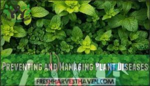 preventing and managing plant diseases