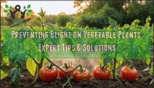 preventing blight on vegetable plants
