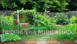 preventing fungal diseases in gardens