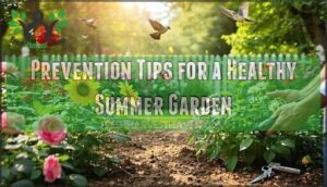 prevention tips for a healthy summer garden