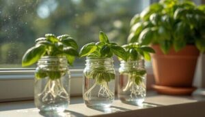 propagate basil from cuttings water