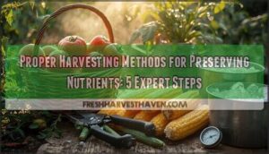 proper harvesting methods for preserving nutrients