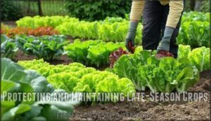 protecting and maintaining late-season crops