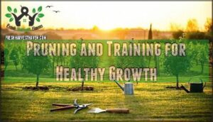 pruning and training for healthy growth