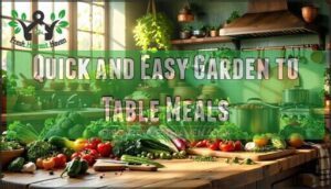 quick and easy garden to table meals quick and easy garden to table meals
