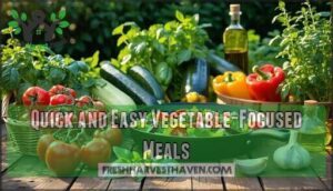 quick and easy vegetable-focused meals