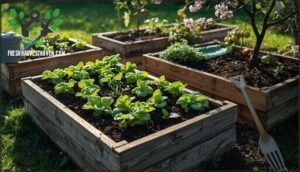 raised beds for improved growth