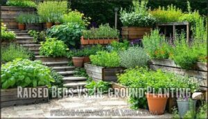 raised beds vs. in-ground planting