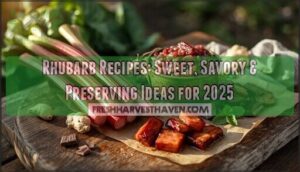 recipes for cooking with rhubarb