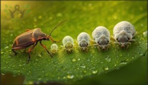 recognizing squash bug adults and nymphs