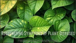 recognizing symptoms of plant diseases
