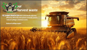 reducing harvest waste with innovative machinery