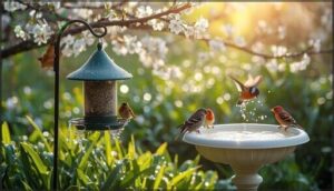 refreshing bird feeders and bird baths refreshing bird feeders and bird baths