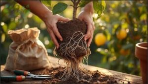 repotting techniques and timing