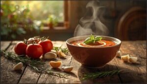 roasted tomato soups and stews