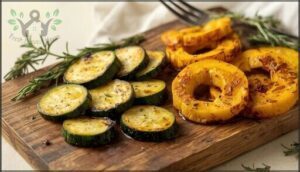 roasted zucchini and squash