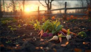 root vegetables (carrots, beets, radishes, turnips, parsnips, rutabaga)