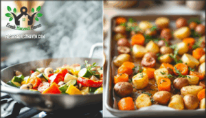 sautéing and roasting techniques