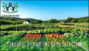 seasonal eating and crop selection