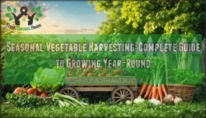 seasonal vegetable harvesting