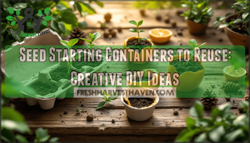 Image showcasing Seed Starting Containers to Reuse: Creative DIY Ideas