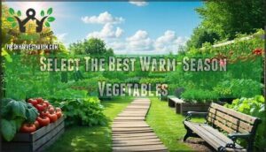 select the best warm-season vegetables select the best warm-season vegetables