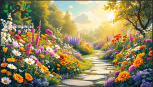 selecting flowers for continuous bloom