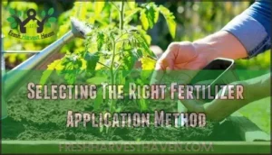 selecting the right fertilizer application method selecting the right fertilizer application method