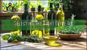 selecting the right olive oil
