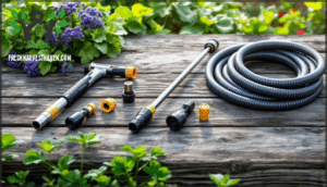 selecting watering wands and equipment