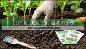 setting ideal soil conditions