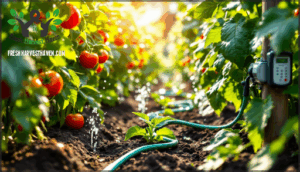 setting up automatic watering systems