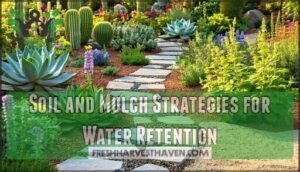 soil and mulch strategies for water retention