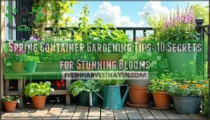 spring container gardening tips
