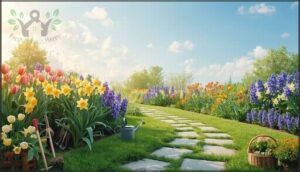spring garden care for lasting color