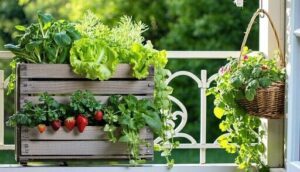 stackable and hanging planters