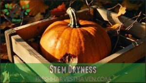 stem dryness