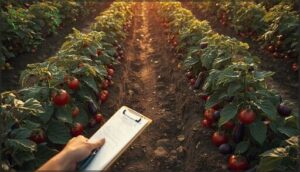 step 1: assess garden layout and crop readiness