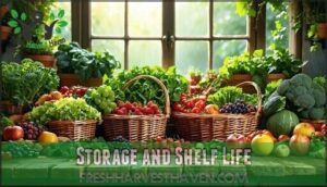 storage and shelf life