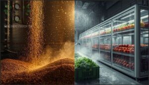 storage conditions for different crop types