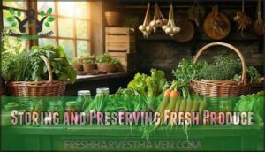 storing and preserving fresh produce