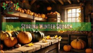 storing winter squash