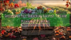 successful fall gardening harvest