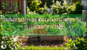 summer gardening water conservation