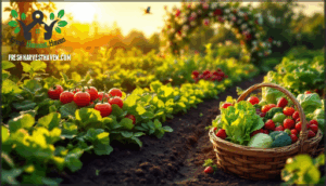 superior flavor and freshness of homegrown produce
