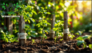 supporting young plants early